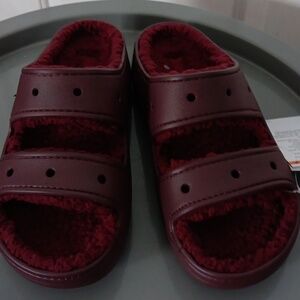 Crocs classic cozy sandal Make reasonable offers not likes please thank you